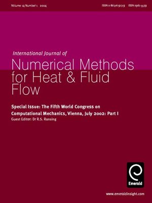 cover image of International Journal of Numerical Methods for Heat & Fluid Flow, Volume 14, Issue 1